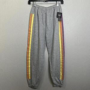 Grayson Threads Striped Sweatpant Gray Size XS NWT